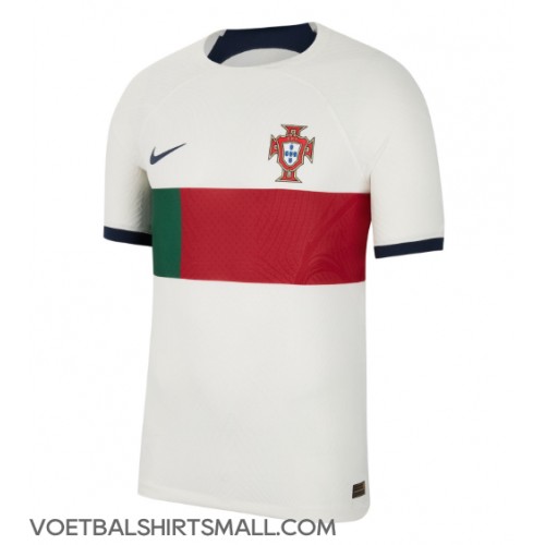 Portugal Voetbalkleding Uitshirt WK 2022 Korte Mouwen